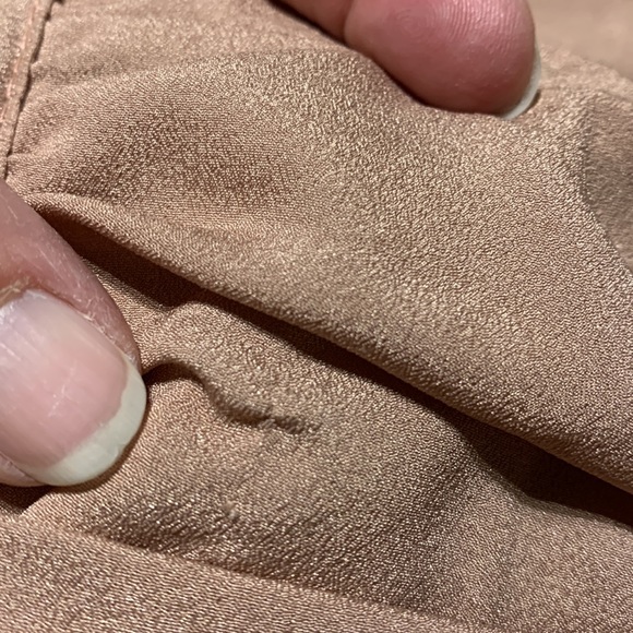 Lucy & Co Blush Pink Ruched Strapless Dress Size S - Picture 13 of 13